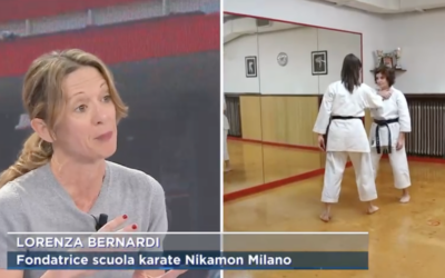 Mattino 5 – Violenza sulle donne, il karate un grande alleato – Intervista a Lorenza Bernardi